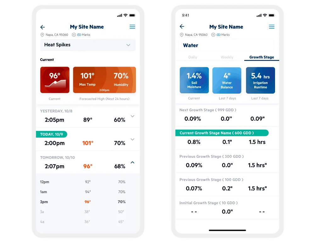 BKDF Arable mobile app 4