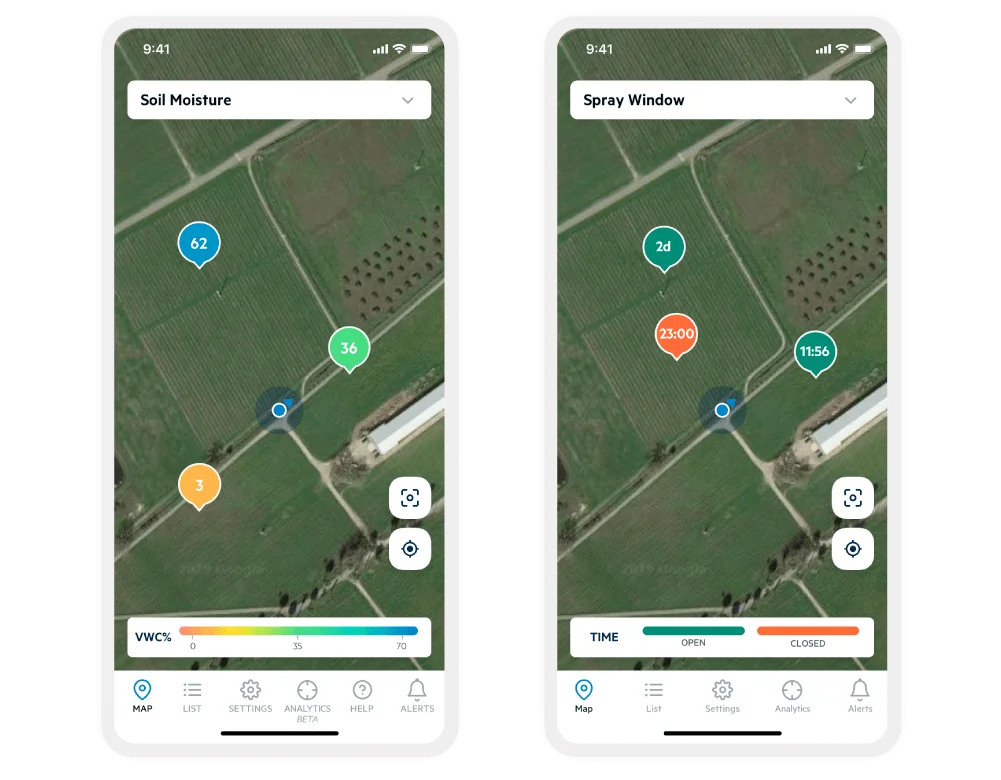 BKDF Arable mobile app 8