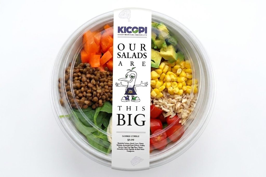 Packaging Design Salad Bowl