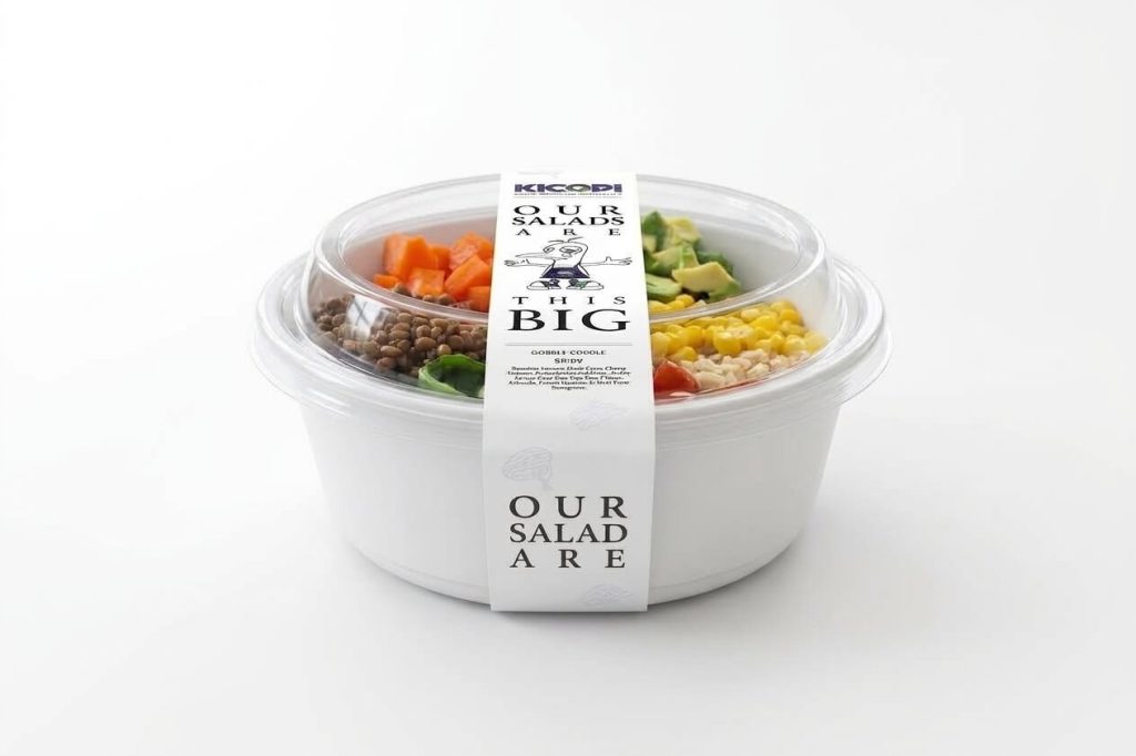 Packaging Design Salad Bowl