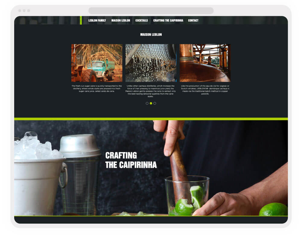 BKDF Leblon web design 3